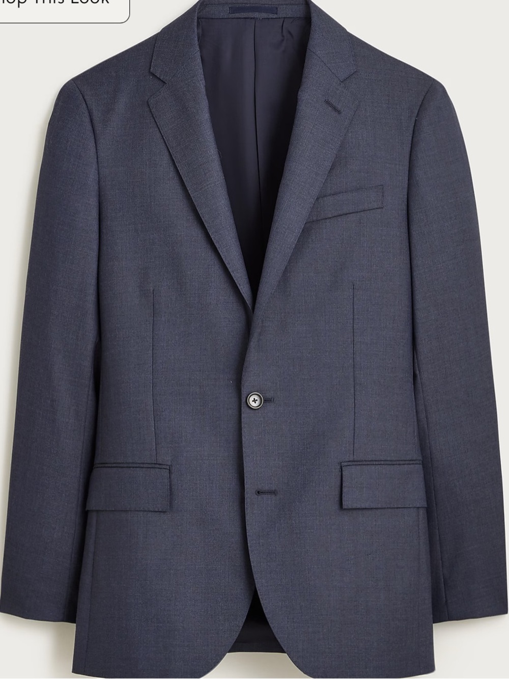 Ludlow Slim-fit suit jacket in Italian wool